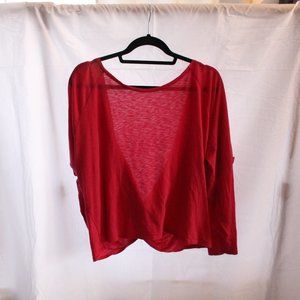 Red Fabletics Top